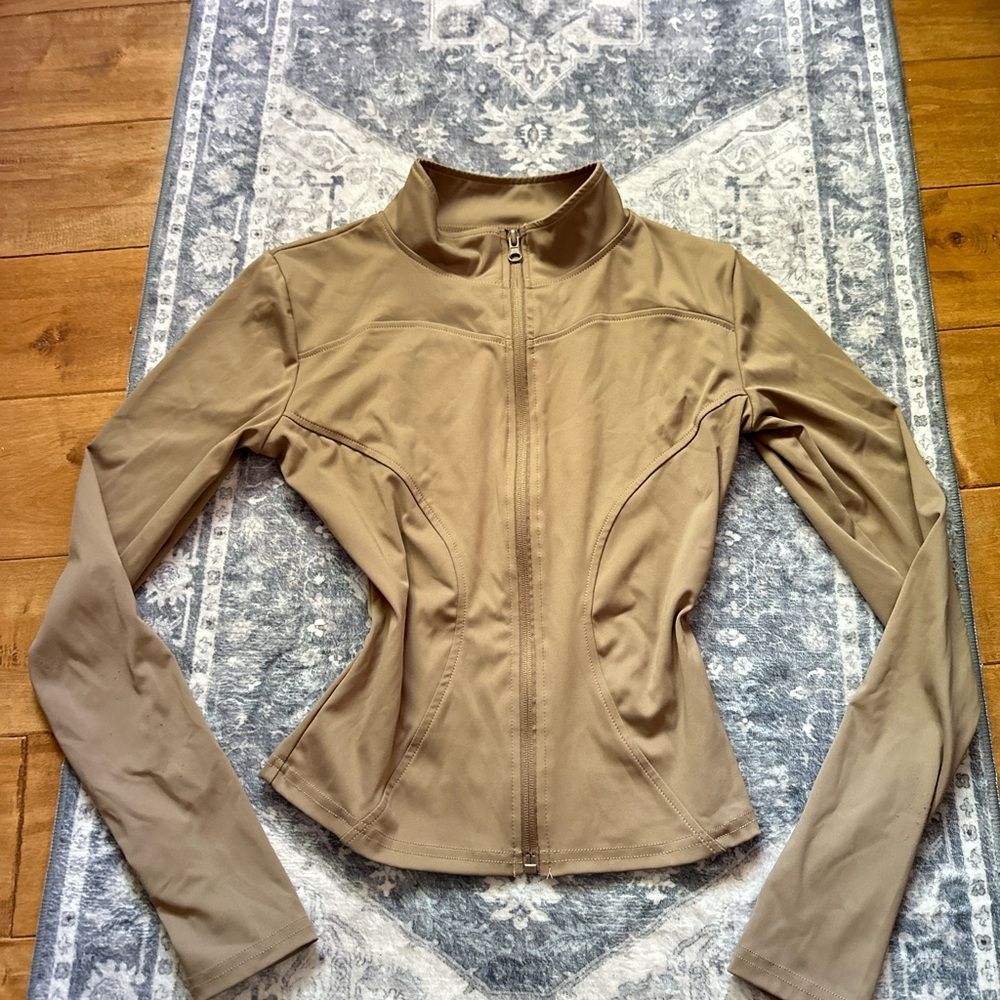 Women's Tan align Jacket